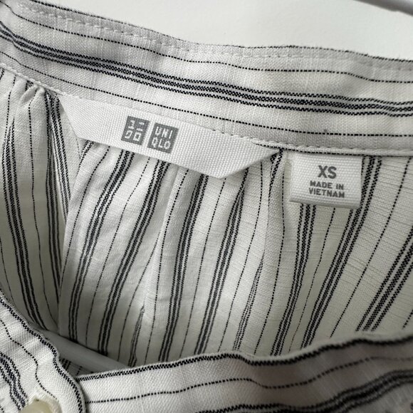 Linen Blend Relaxed Fit Dress - Picture 6 of 9